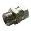 Male x Swivel F BSPP x JIC Hydraulic Adaptor
