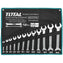12 Piece Total Tools Double Open End Spanner Set