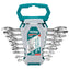 8 Piece Total Tools Double Open Ended Spanner Set