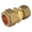Brass Compression Reducing Straight Coupling