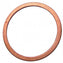 Flat Copper Washer - Metric