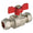 Centreglow Compression Ball Valves, Brass, Butterfly Handles