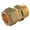BSPP Male x Metric Brass Compression Straight Coupling
