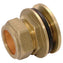Brass Compression Tank Connectors