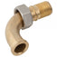 90deg Swivel Nut, Flat Tail Hose Connector