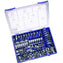 135 Piece JCS Hi - Grip Zinc Plated Mild Steel Selection Box (12 -50mm)