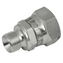 Metric Male x BSPP Swivel Female 60° Cone 1.5 Pitch Hydraulic Adapter