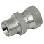 Metric Male x Metric Swivel Female 1.5 Pitch Hydraulic Adapter