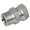 NPT Male x BSPP Swivel Female 60° Cone Hydraulic Adapter