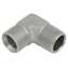 BSPP Male 60° Cone x NPT Male 90° Compact Elbow