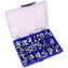 157 Piece JCS Zinc Plated Mini Clips Selection Box (9mm-18mm)