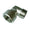 BSPT Male / BSPP Female Equal Elbow - Nickel Plated