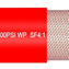Red Multipurpose 250psi large diameter delivery hose for Air, Water & Oil