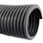 Black PVC Flame Retardant Extract Ducting