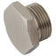 BSPP Hexagonal Plug - Solid - Nickel Plated