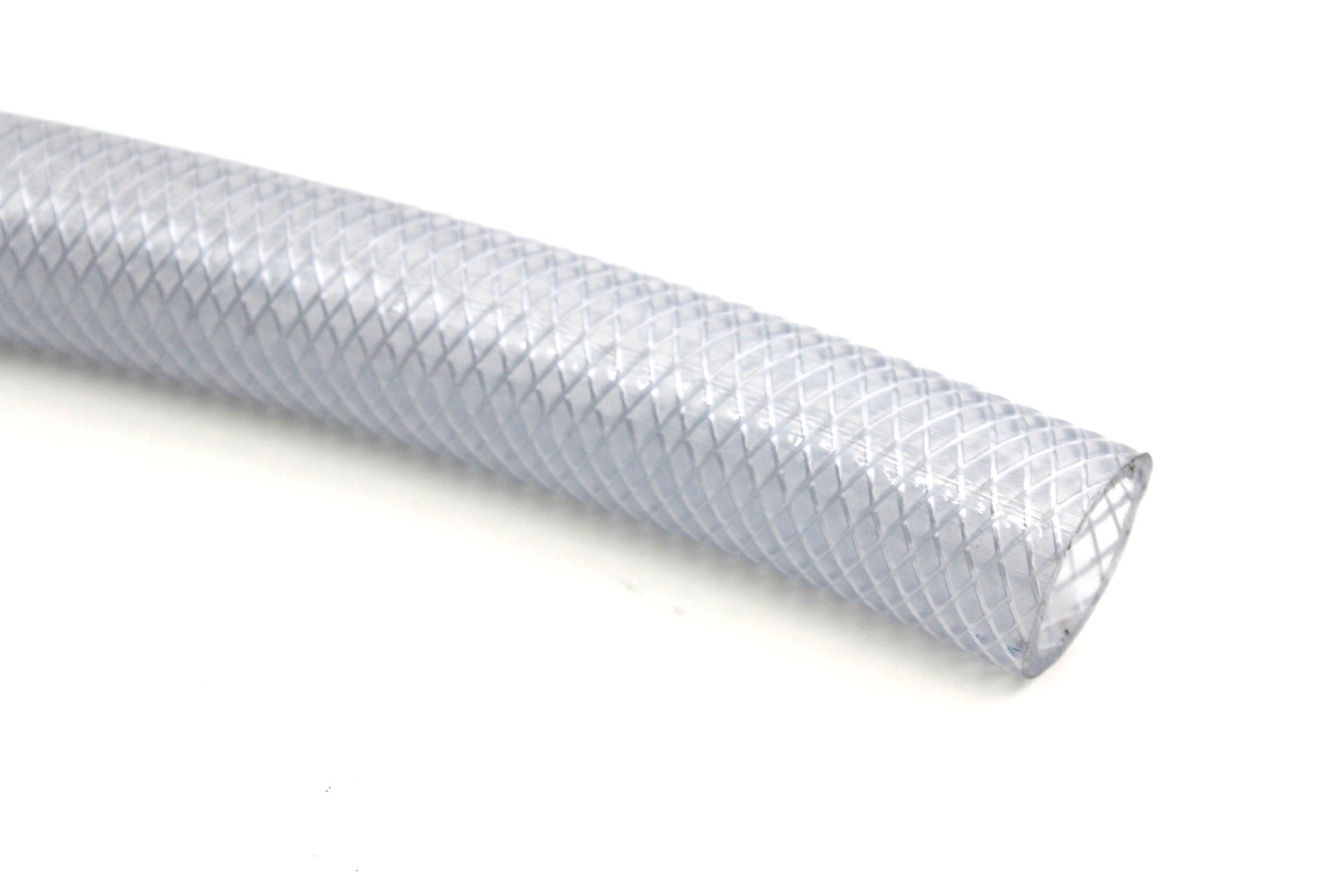 Heavy Duty Water Hose Pipe HEAVY DUTY BRAIDED Wire Reinforced Clear Flexible PVC Hose Pipe - Water Air Fuel £8.24 - UK Food Grade Hose Pipe