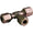 6mm Tube O/D Tee Connector - Steel
