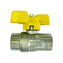 Female x Female Gas T Handle Ball Valve