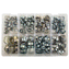 176 Piece Zinc Plated Mild Steel Double Ear Clamps Selection Box (5mm - 23mm)