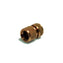 Hose Compression X Female Click w/ Water Stop - Brass Water Click Fittings