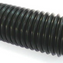51mm Black PVC Flame Retardant Extract Ducting Hose - 12 Metres