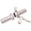 Bauer Galvanised Coupling (Hosetail Type) - Male & Female