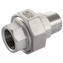 Male BSPT x Female BSPP Union - 316 Stainless Steel