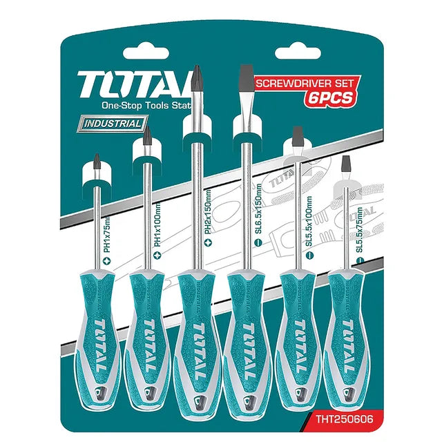 6 Piece Total Tools Screwdriver Set – The Hosemaster