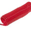Nylon Compact Airline Red Recoil Hose