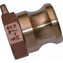 Type A - Female Plug - Brass Cam & Groove