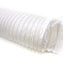 White PVC Domestic Appliance Ducting - 6 Metres