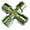 Female Equal Cross - Nickel Plated