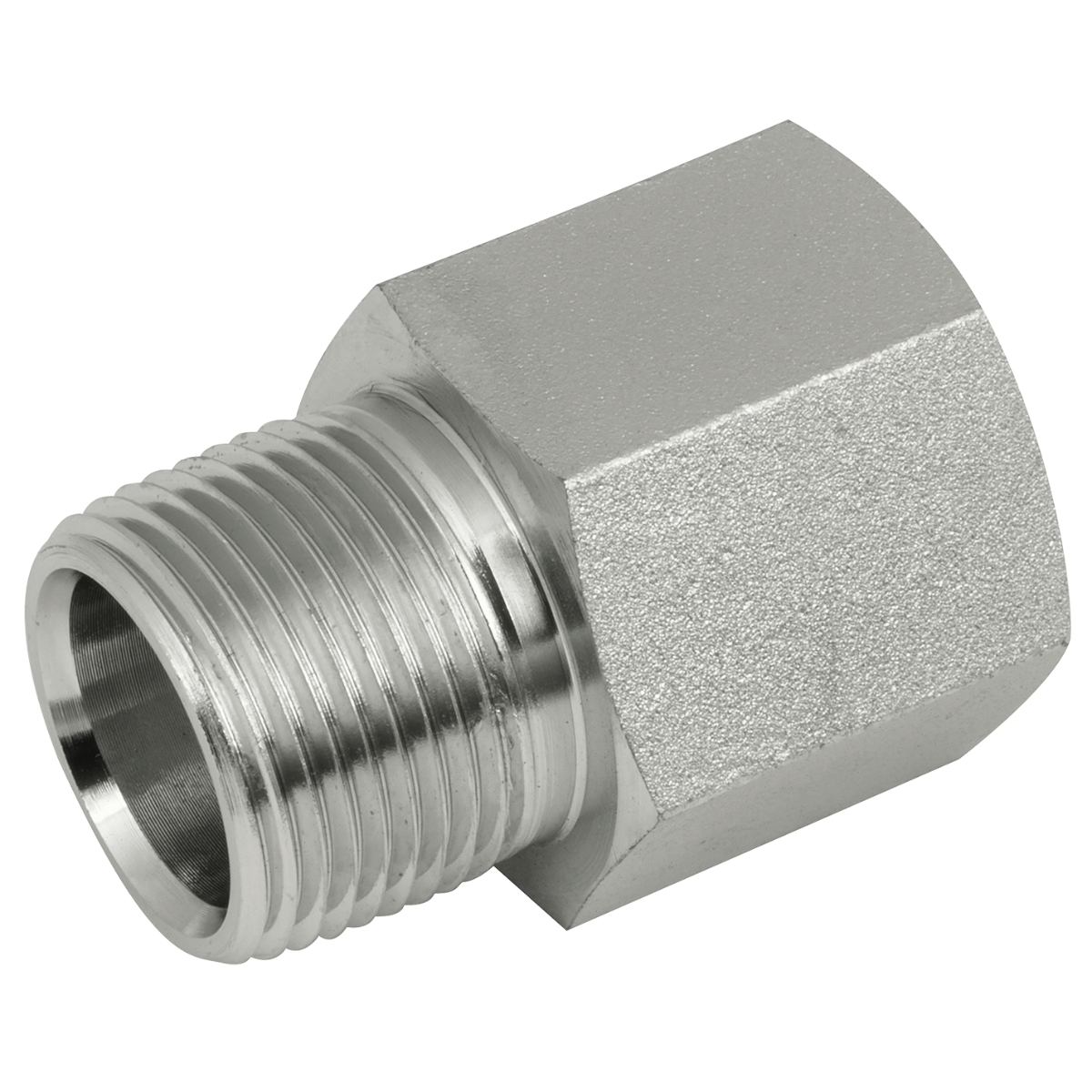 NPT Male x NPT Female Extended Hydraulic Adaptor – The Hosemaster