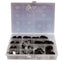 110 Piece Jubilee P Clips Mild Steel Selection Box ( 4.5mm - 37mm)