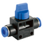 Manual Push-In Shut-Off Valve (tube to tube)