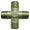Male Equal Cross - Nickel Plated