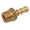 Male BSPT Fulham Nozzle - Brass Hosetail