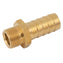 Male Metric Thread - Brass Hosetail