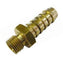 Male Metric Thread - Brass Hosetail