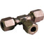 6mm Tube O/D Tee Connector - Steel