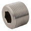 BSPT Allen Key Plug - 316 Stainless Steel