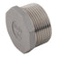BSPT Hexagon Plug - 316 Stainless Steel