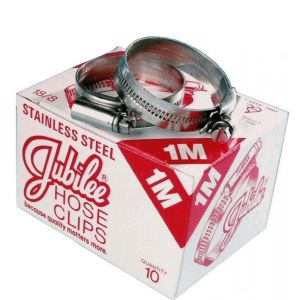Jubilee Hose Clip, Box of 10 (Stainless Steel)