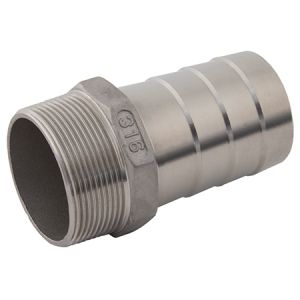 BSPT Male Thread - 316 Stainless Steel