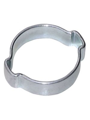 Zinc-Plated 0.315 W 700 Pack 0.551-0.669 Dia 2-Ear Clamps Steel, 