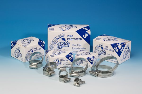 1-MS-BOX Jubilee Clips & Clamps BOXOF 10 MILD STEEL 25MM X 35MM CLIP 