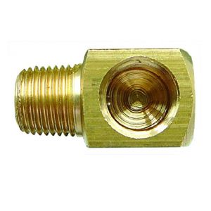 MFLC04 Brass Compact Elbow Fitting BSPT Male 1/4" x BSPP Female 1/4" 