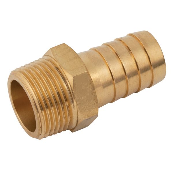 Brass Hose Tail with Male Tapered BSP Threads Hosetail BSPT 